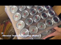 37.2mm Round Elevator Button Elevator Spare Parts Lift Tekan Button