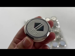 Kualitas Tinggi Pengontrol Lift Baru Lift Tekan Tombol Braille Tombol Lift suku cadang