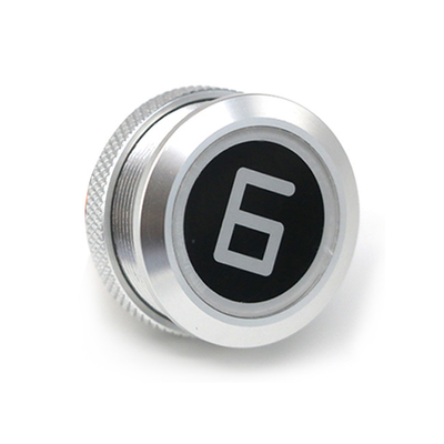 ISO Round Push Button Led Indicator Touchless Infrared Elevator Push Button Switches For Villa
