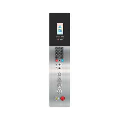 24V Elevator Accessories Cop Panel Lift Elevator Cop Lop With Square Button