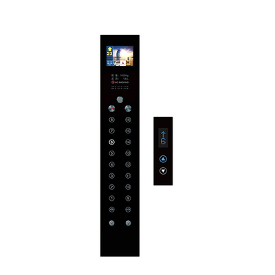 Glass Elevator Lop And Cop Push Button Switch Panel Lift COP LOP LCD TFT Display