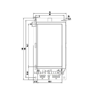 4.3 Inch Lifts 7 Segment Display Elevator Cop Panel Tft For Elevator LCD And TFT