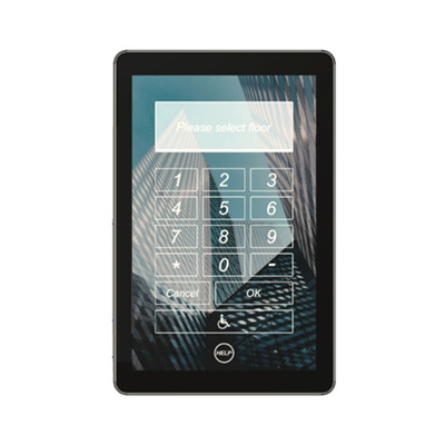 10.1 In Touch Screen Elevator Floor Number Choice Multimedia Programs