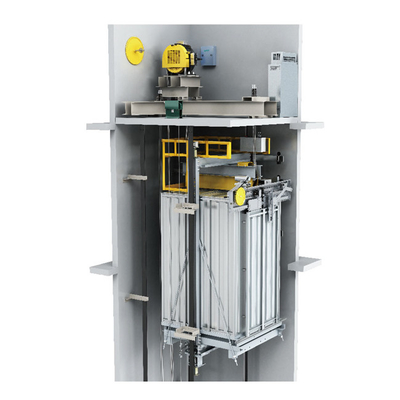 630kg 800mm Passenger Elevator Stainless Steel Lifts For Homes 1m To 1.75m/S