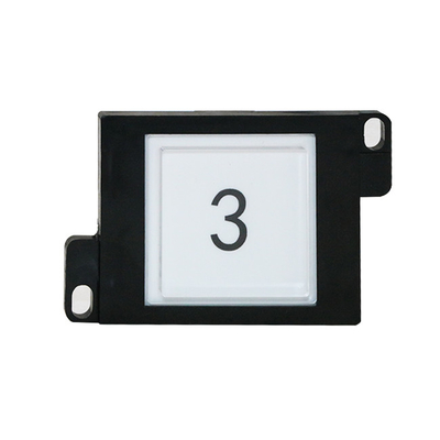 Acrylic Push Button Touchless Red Blue White Light Elevator LOP Button Panel Outside