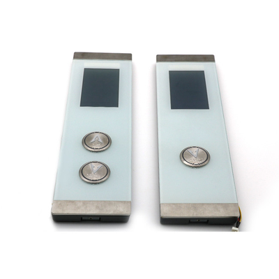 Dot Matrix Two Button Elevator Hall Call Panel  Floor Display Panel Lift Touch  Cop Lop