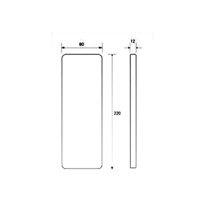 DC 24V 12V Lift Display Board HOP Elevator LOP Dot Matrix Display Grey Code Lift Lop