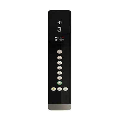 Slim Type Customized Elevator COP Panel Lift Cop Glass Black Acrylic
