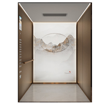 2 Floor Speed 0.5m/S Home Elevator Lift Household Hosting Machine Electric Elevator Lift