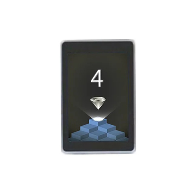 3.5 Inch Lift Operate Panel One Click Call Elevator Touch LOP Semi Embedding