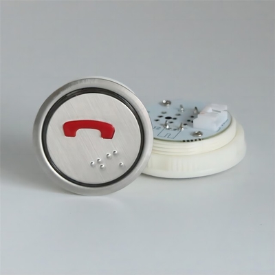 Lift Parts Elevator Round Push Button Lift Landing Button Elevator LOP COP Button
