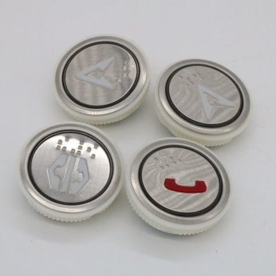 Lift Parts Elevator Round Push Button Lift Landing Button Elevator LOP COP Button