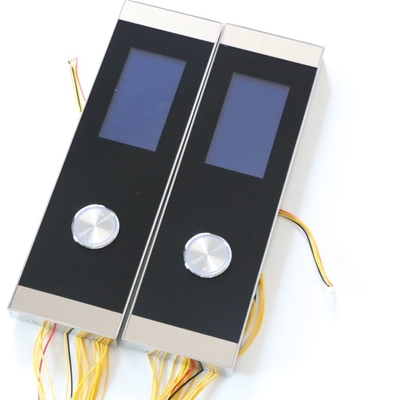 Wall-Mounted SUS Blank Button Lift Car Call Control Panel LCD Display LOP For Elevator Spare Parts