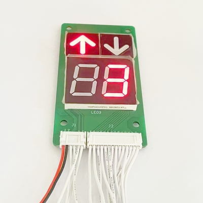 Elevator Parts Supplier Customized 7 Segment Red Color LED Display Panel Elevator Lcd Display