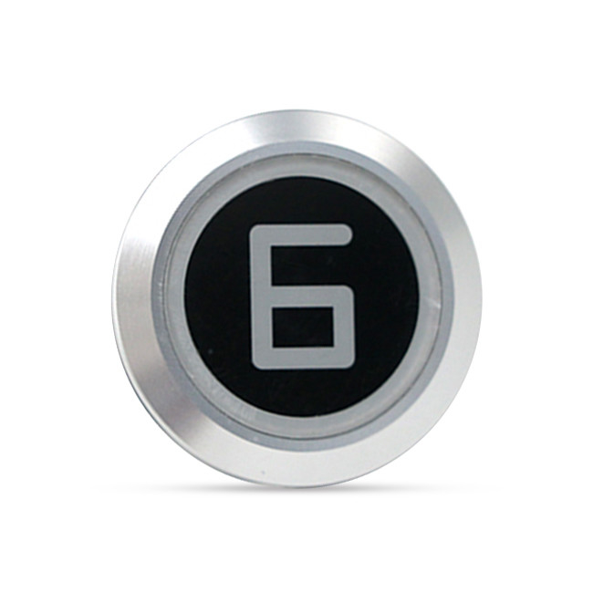 ISO Round Push Button Led Indicator Touchless Infrared Elevator Push Button Switches For Villa