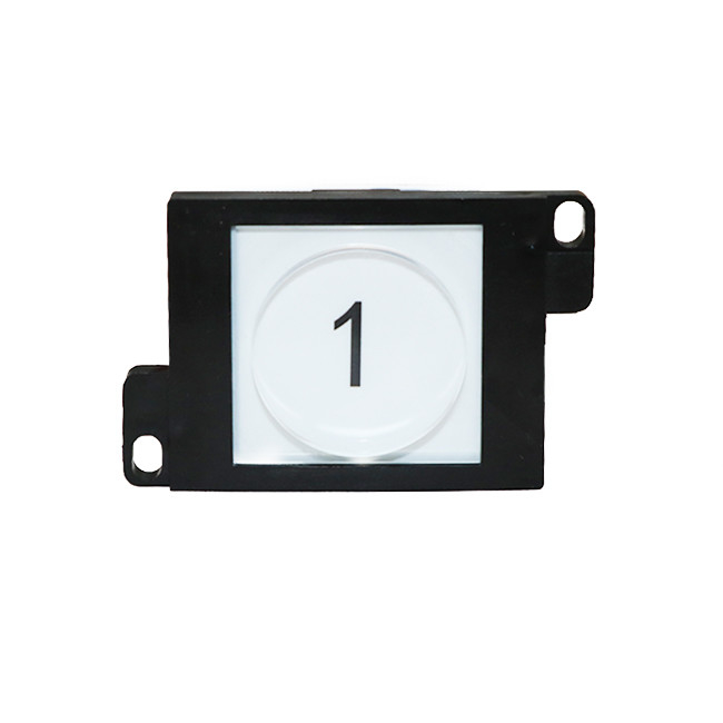 Round Touchless Push Custom Elevator Buttons Acrylic Red Blue White Light For LOP