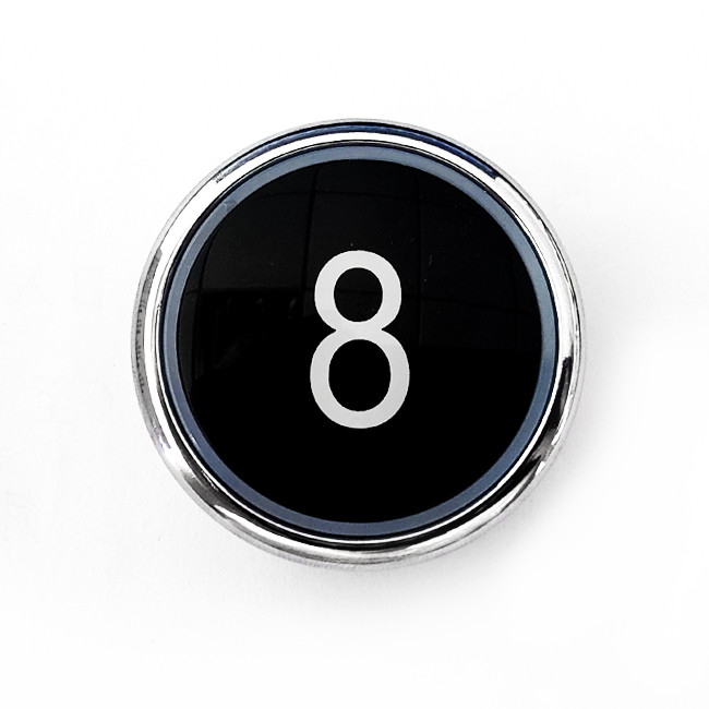 Push Contactless Elevator Touchless Buttons Temperature Resistance  Anti Anging Lift Parts