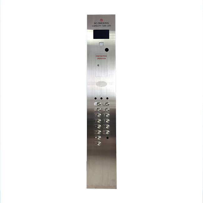 Surface Stainless Steel Lop And Cop In Lift Control Panel Elevator Button