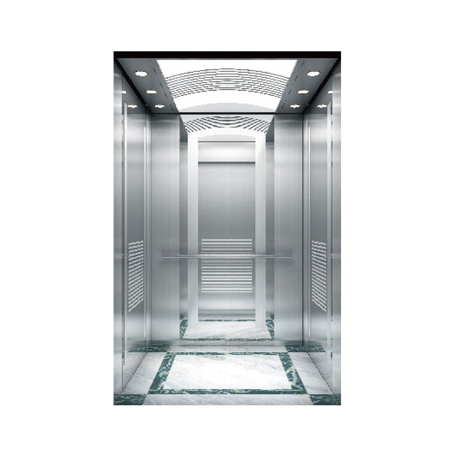 630kg 800mm Passenger Elevator Stainless Steel Lifts For Homes 1m To 1.75m/S