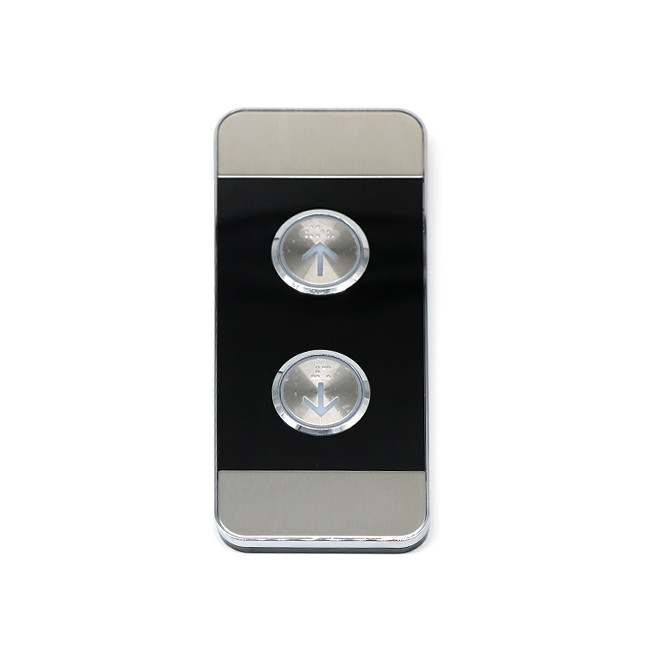 Black Acrylic Lop In Elevator Car Operating Panel Home Lift